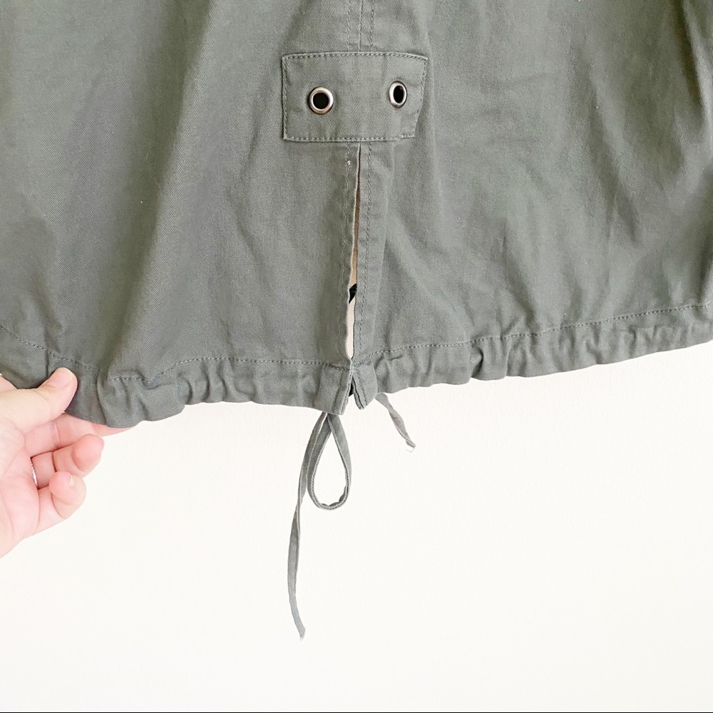 Sanctuary Olive Utility Anorak Jacket - Picture 12 of 13